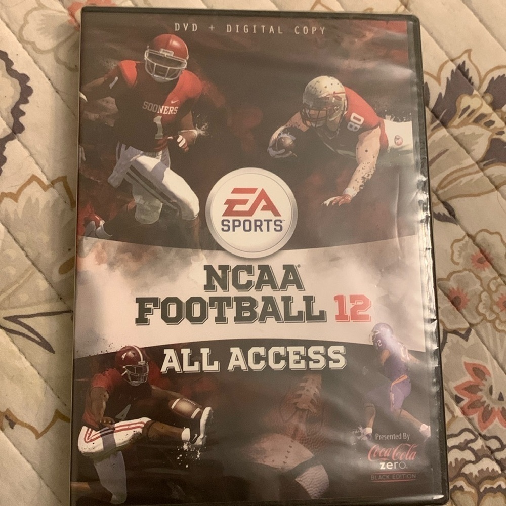 NWT NCAA FOOTBALL 12 All Access DVD